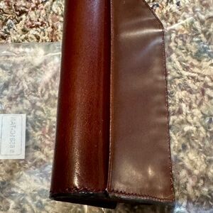 Elegant Sleek Brown Leather Men's Wallet NEW